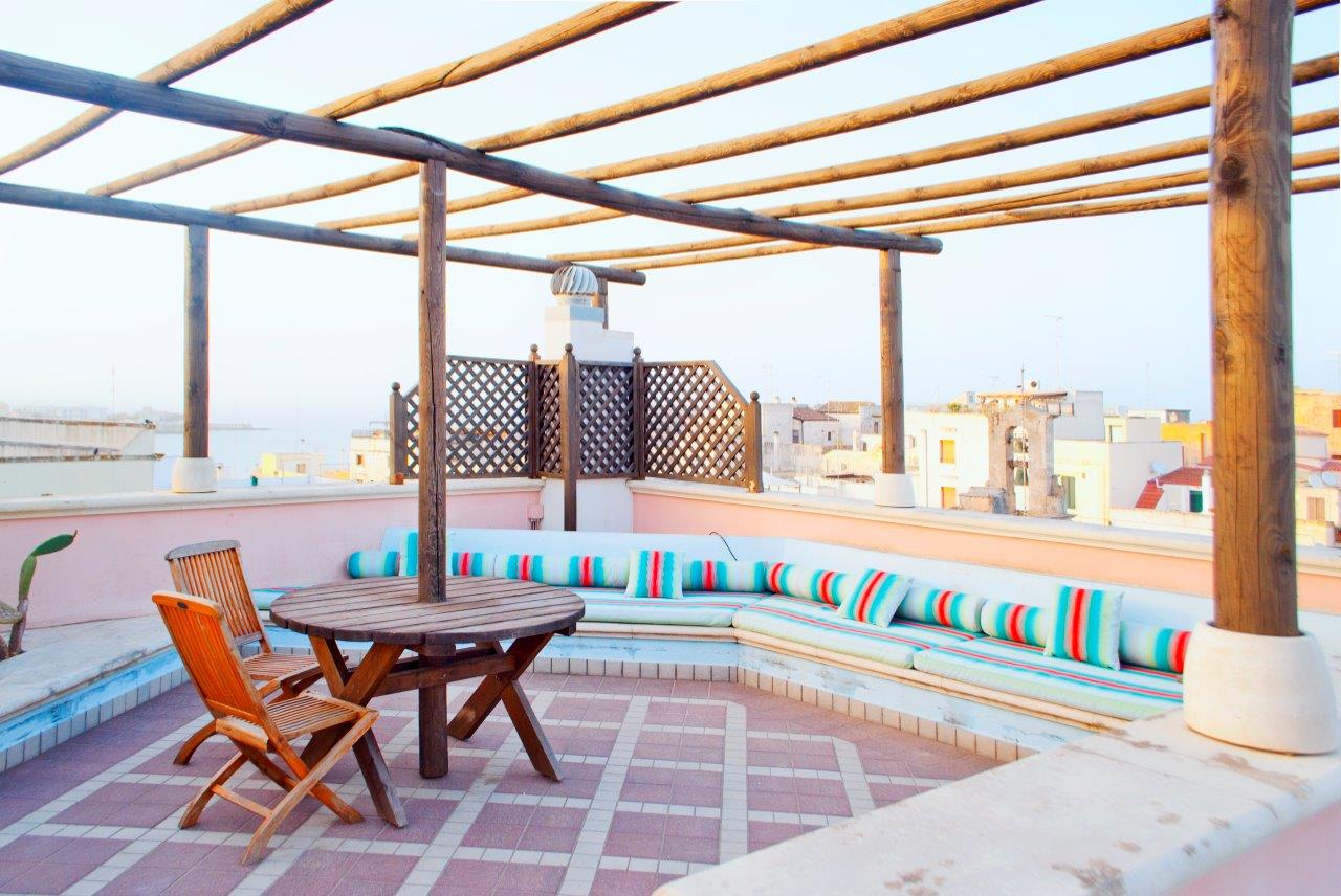 Dimora storica di Otranto veranda attrezzata