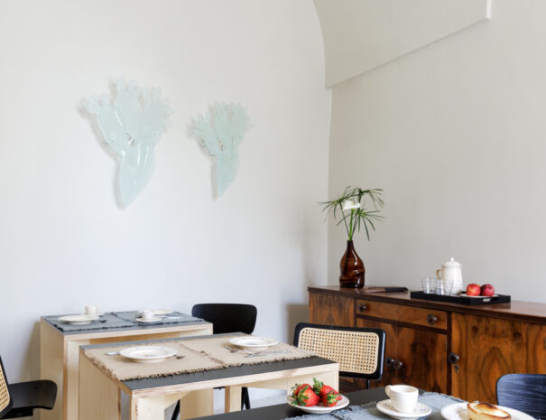 sala colazioni interna la Naca della Taranta